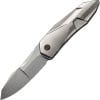 We Knife Co Ltd Framelock Folding Knife 3.88" CPM-20CV Blade Titanium Handle