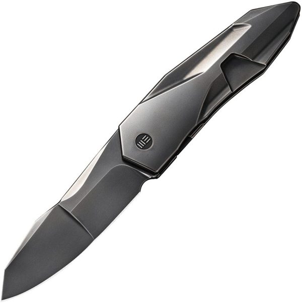 We Knife Co Solid Framelock Bronze Folding Knife CPM-20CV