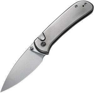 We Knife Co Qubit Button Lock Folding Knife CPM-20CV Titanium