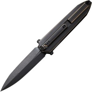 We Knife Co Diatomic Framelock Bronze Folding Knife CPM-20CV