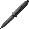 We Knife Co Ltd Diatomic Framelock Black Folding Knife CPM-20CV 3.75"