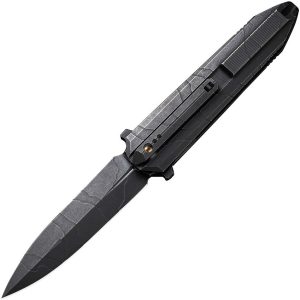 We Knife Co Diatomic Framelock Black Stonewash