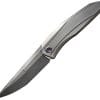 We Knife Co Ltd Cybernetic Framelock Gray 4" CPM-20CV Folding Knife