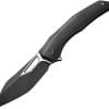 We Knife Co Ltd Ignio Framelock Black Stonewash CPM-20CV Folding Knife