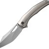 We Knife Co Ltd Ignio Framelock BB Folding Knife CPM-20CV 3.38" Blade
