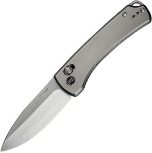 We Knife Nightblade Crossbar Lock CPM-20CV Titanium Folding Knife