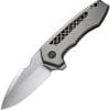 We Knife Co Ltd Harpen Framelock Gray Folding Knife