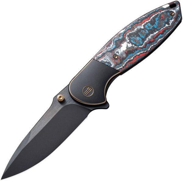 WE230354 We Knife Co Nitro OG Framelock CPM-20CV Folding Knife Nebula