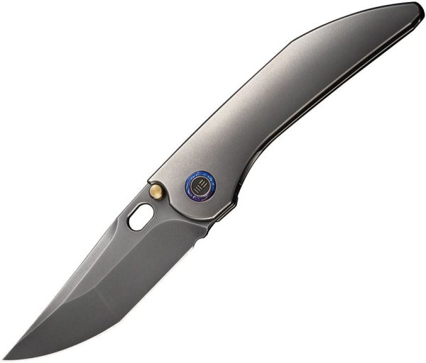 WE23037B1 We Knife Co Attor Framelock Gray CPM-20CV Folding Knife