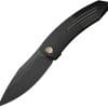We Knife Co Ltd Sine Wave Linerlock Folding Knife 3.88" Black M390