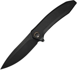 We Knife Co Acuminal Framelock Black Vanax Steel Folding Knife