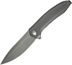 We Knife Co Acuminal Framelock Gray Vanax Folding Knife