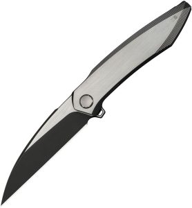 We Knife Co Fluxor Nested Linerlock M390 Folding Knife Titanium