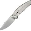 We Knife Co Ltd Kyklos Framelock Folding Knife 3.75" M390 Satin