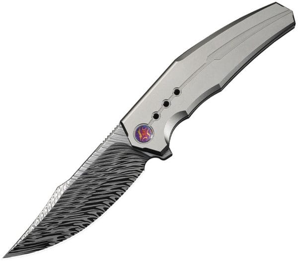 Kyklos Framelock Damascus