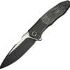 We Knife Co Ltd Archeozoic 4" Bohler M390 Interframe Lock Folding Knife Black