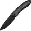 We Knife Co Ltd Winsome Framelock Folding Knife 3.75" M390 Black