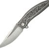 We Knife Co Ltd Quinseris Nested Framelock Gray Titanium 4" M390