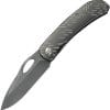 We Knife Co Ltd Inmate Framelock 3.75" CPM-20CV Gray Titanium Folding Knife