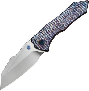 We Knife Co High-Fin XL Framelock CPM-20CV Flame