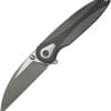 We Knife Co Ltd Zenthra Nested Framelock Gray Stonewash M390