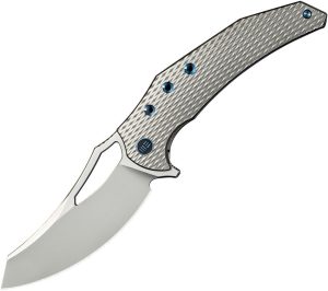 We Knife Co Epaulette Framelock M390 Titanium Folding Knife