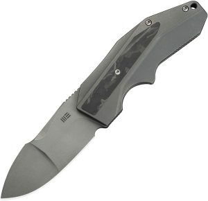We Knife Co Coral Framelock Gray CPM-20CV Folding Knife