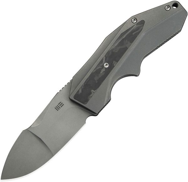 WE240442 We Knife Co Coral Framelock Gray CPM-20CV Folding Knife