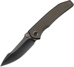 WE240863 We Knife Co Ryson Framelock Bronze Titanium