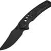 We Knife Co Ltd Skynix Bolster Lock Folding Knife Black Marble CF