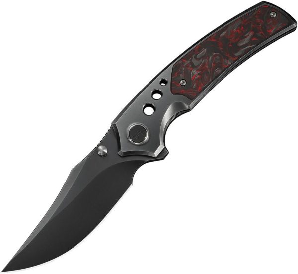 WE240874 We Knife Co Skynix Bolster Lock Red CF