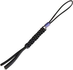 We Knife Co Ltd Paracord Lanyard - Black & Purple
