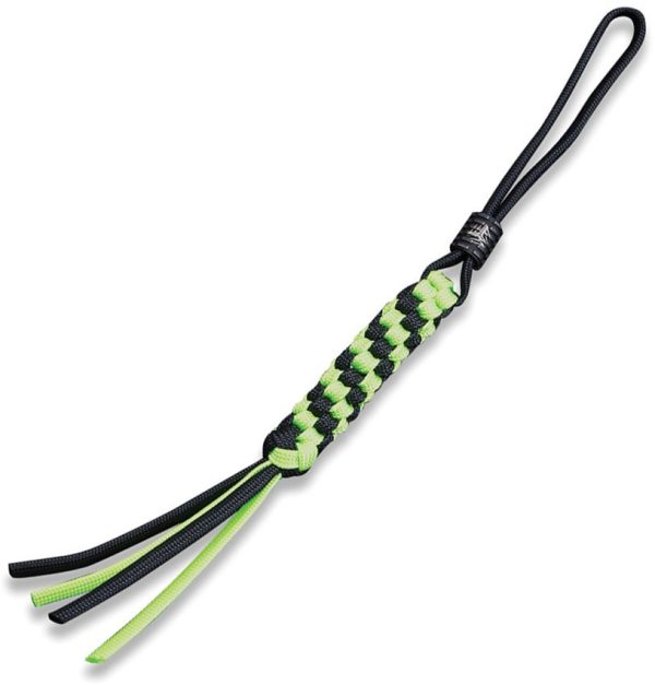 We Knife Co Ltd Paracord Lanyard Green/Black