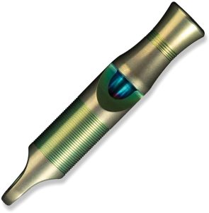 WEA05CP We Knife Co Titanium Whistle Green 2.13 inches