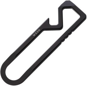 Wesn Goods Pry Tool Black - Titanium Bottle Opener
