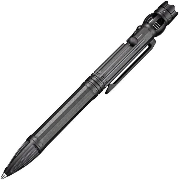 WETP07B We Knife Co Baculus Spinner Titanium Tactical Pen Black