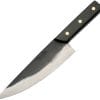 WatchFire Stozer Butcher Knife 7" Stainless Blade Black Handle
