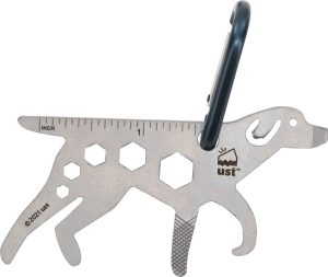 WG26285 UST Tool-A-Long Multi-Tool - Stainless Dog Keychain