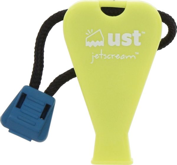 WG26290 UST Jet Scream Emergency Whistle - 122dB Yellow