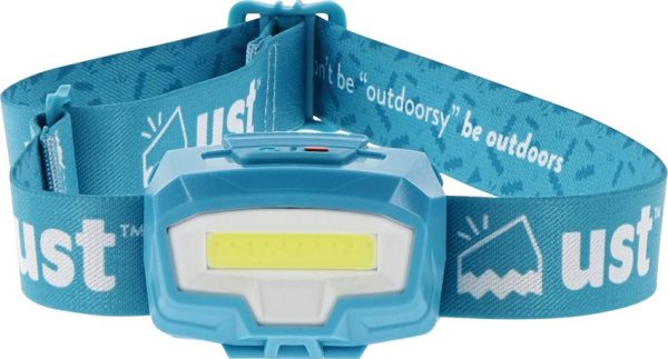 WG26383 UST Brila Headlamp - 450 Lumens COB LED Blue Strap