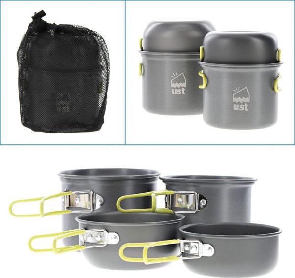 UST Duo Cook Kit - Hard Anodized Aluminum 43.9 fl oz