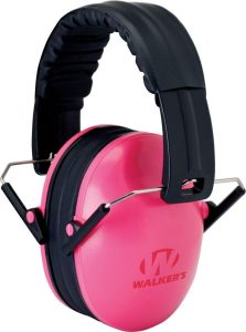 Walker's Folding Kid Muff Pink - Children's Earmuffs