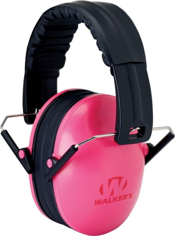 Walker's Folding Kid Muff Pink - Children's Earmuffs