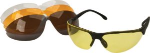 WGE07732 Walker's Shooting Glasses - 4 Interchangeable Lenses