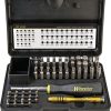 Wheeler 55 Piece Hex Torx Screwdriver Set with Hard Case