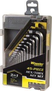 Wheeler Hex/Torx Key Set - 45 Piece Collection