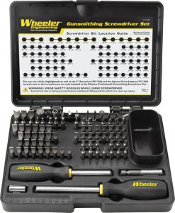 Wheeler Gunsmithing Screwdriver Set - 89 Pieces