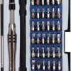 Wheeler 58 Piece Precision Micro Screwdriver Set with Extension Shaft