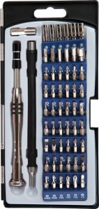 Wheeler Precision Micro Screwdriver Set - 58 Pieces