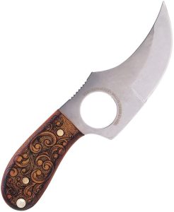 Whiteknuckler Convertible C7 Fixed Blade - Leatherwood Handle